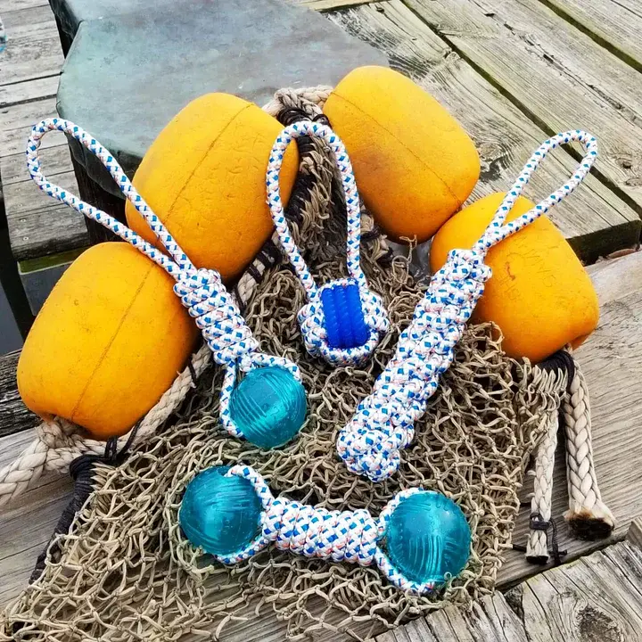 Іграшка-канат для собак Nylon Dog Rope Toy Kit - фото 2