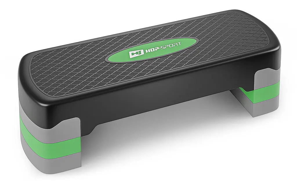 Степ платформа Hop-Sport HS-PP020AS чорно-зелена - фото 2