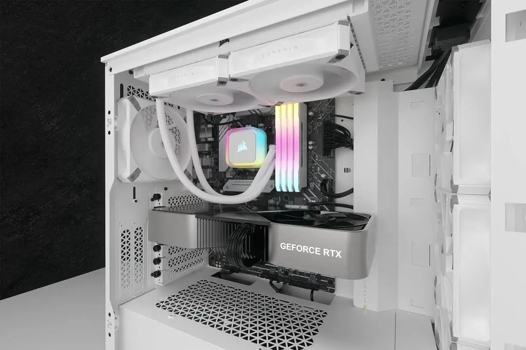 СВО Corsair iCUE H150i RGB Elite Liquid CPU Cooler White (CW-9060079-WW) Б/в - фото 7