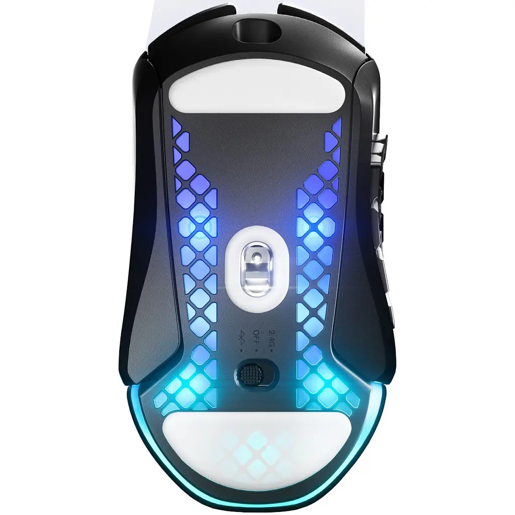 Мишка SteelSeries Aerox 9 Wireless 18000dpi RGB підсвічування 18 кнопок чорна - фото 4