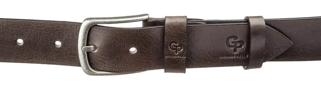Ремінь шкіряний Grande Pelle чоловічий 120х3,7 см acs0014826 - фото 2