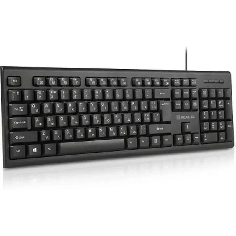Клавіатура REAL-EL RK-507 USB Black (EL123100050) - фото 2