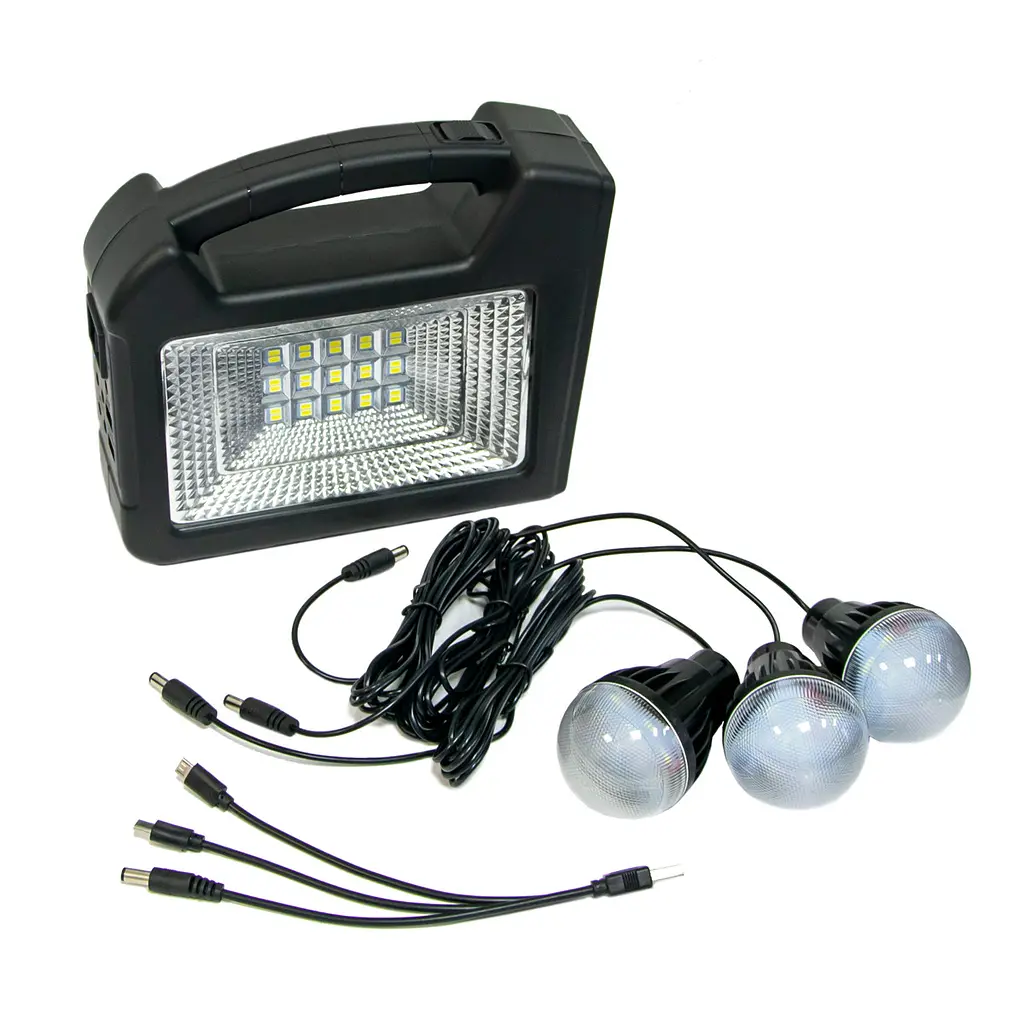 Прожектор акумуляторний GDTIMES GD-103 30 W LED, лампа ліхтар переносний світлодіодний прожектор на акумуляторі - фото 8