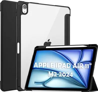 Чохол до планшета BeCover Soft Edge TPU Apple iPad Air 11" M2/M3 (2024/2025) Black (711702)