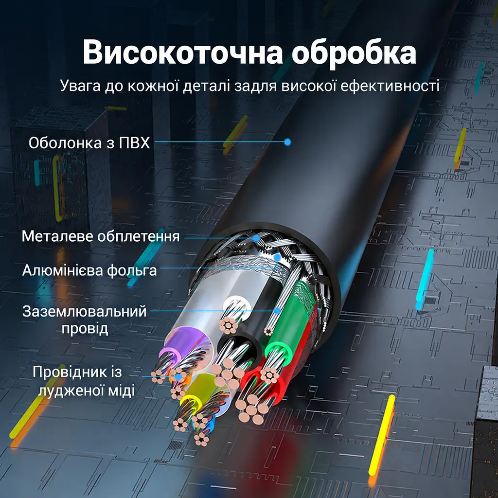 Кабель-подовжувач Vention CBHBF USB 3.0 Type-A 1 м чорний (CBHBF) - фото 4