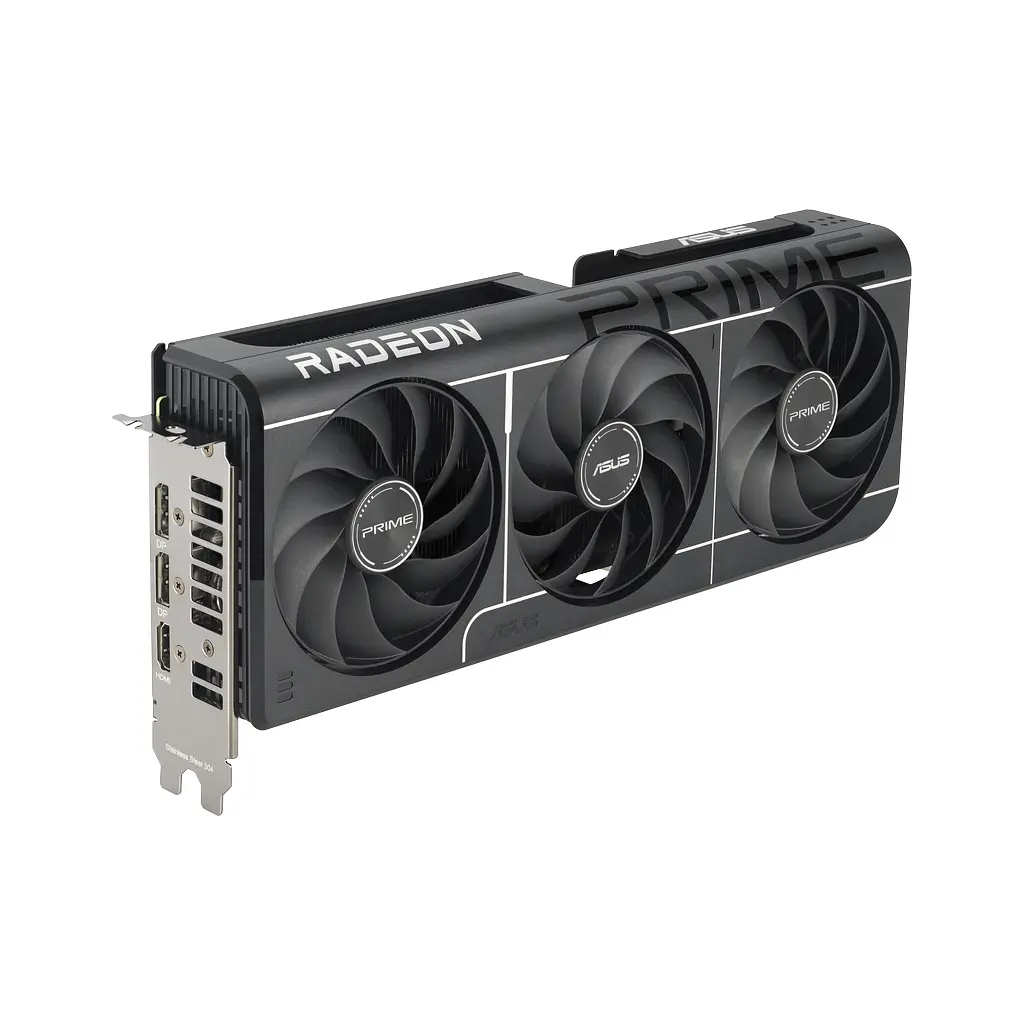 Видеокарта Asus Radeon RX 9060 8Gb Prime OC (Prime-RX9060XT-O8G) - фото 2