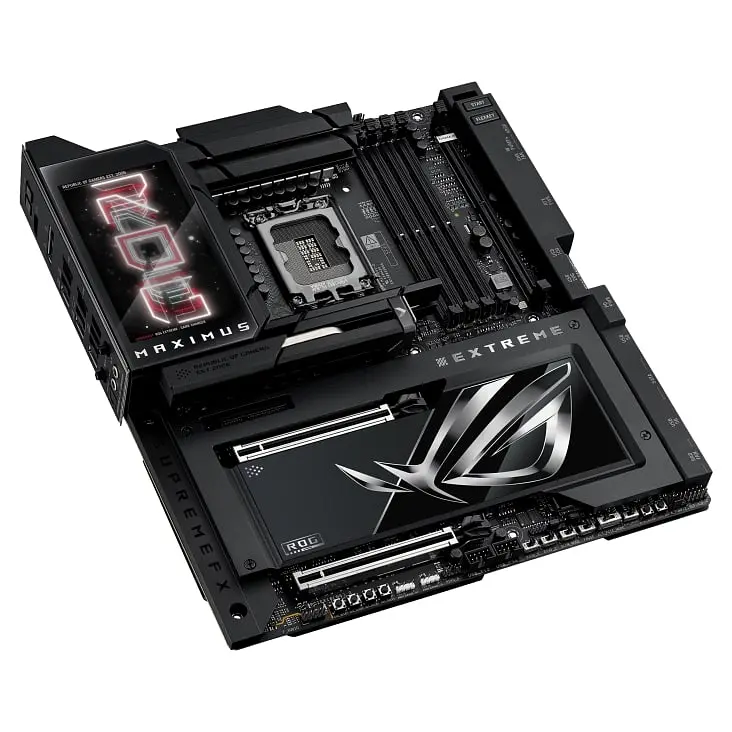 ASUS Материнська плата ROG MAXIMUS Z890 EXTREME s1851 Z890 4xDDR5 M.2 Thunderbolt HDMI Wi-Fi BT EATX - фото 4
