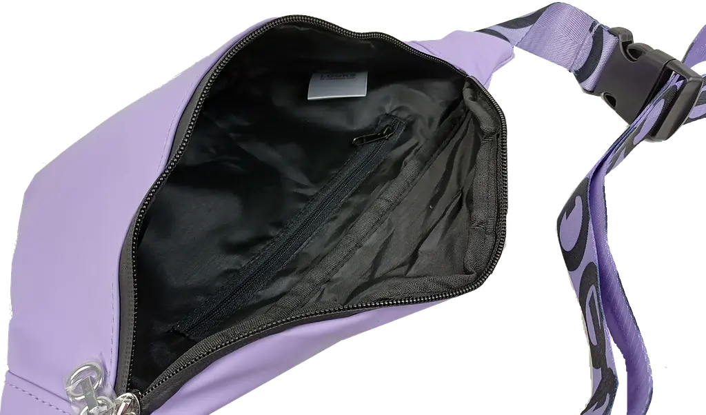 Женская поясная сумка, бананка Hip Bag by Wolfgang Joop лиловая Looks sum0028712 - фото 7