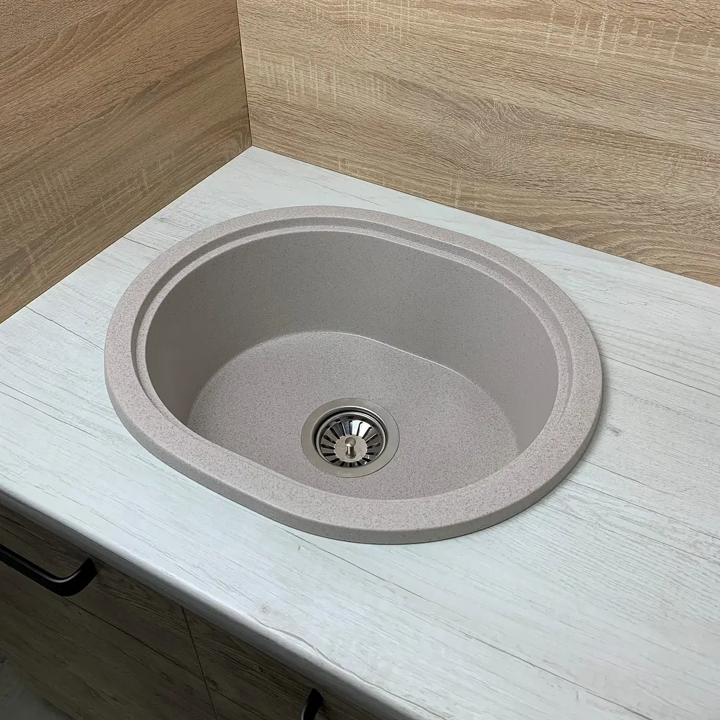 Кухонна мийка Adamant Circum 500x425x180 Бежевий avena 606223 - фото 3