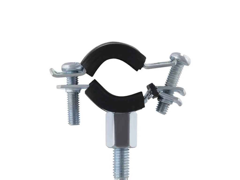 Хомут RAFTEC для кріплення труб, DN 20, 3/4", ф26-28 мм, гайка М8/10, (2шт.уп.) RHO-2628 - фото 3