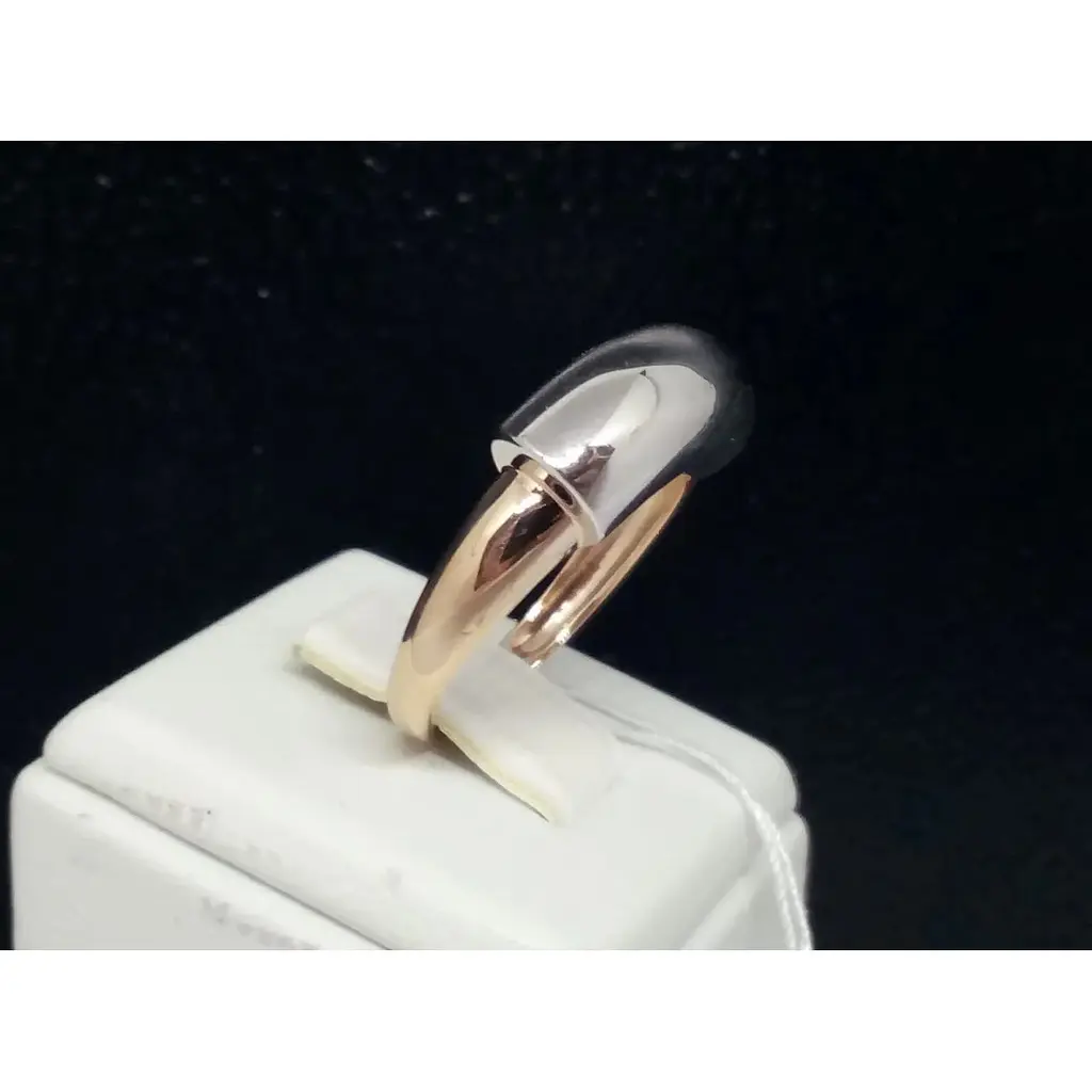 Золоте кільце Столична Ювелірна Фабрика. 140608 19,5 18,5 - фото 2