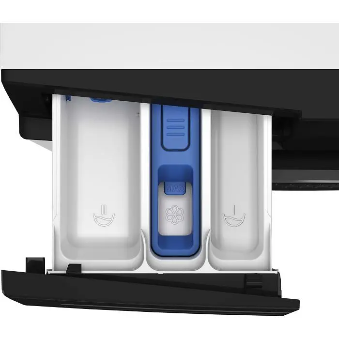 Whirlpool Пральна машина фронтальна, 8кг, 1400, C, 55см, дисплей, пара, інвертор, люк чорний, білий - фото 9