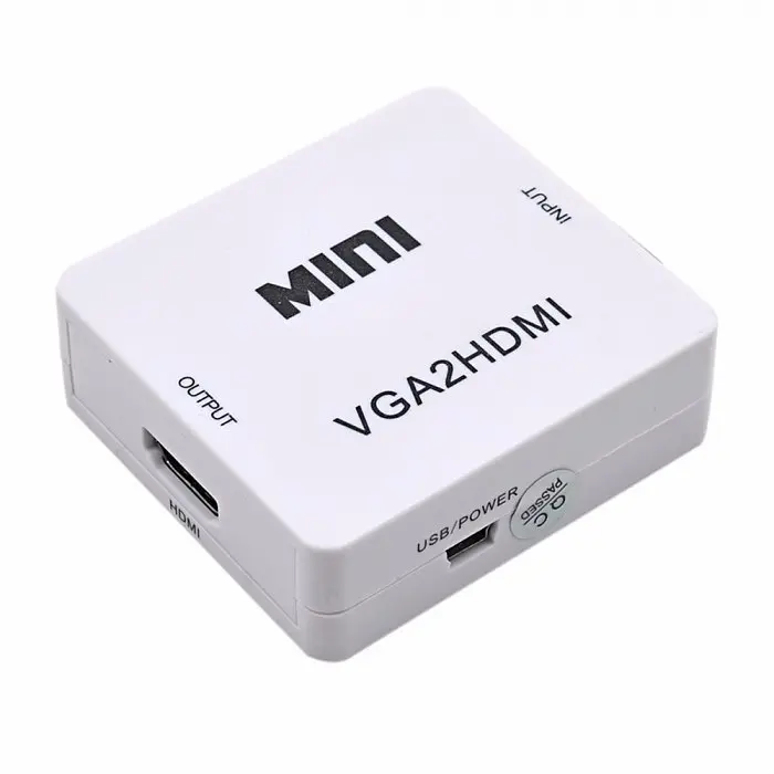 Конвертер перехідник відеосигналу VGA to HDMI + аудіо - фото 3