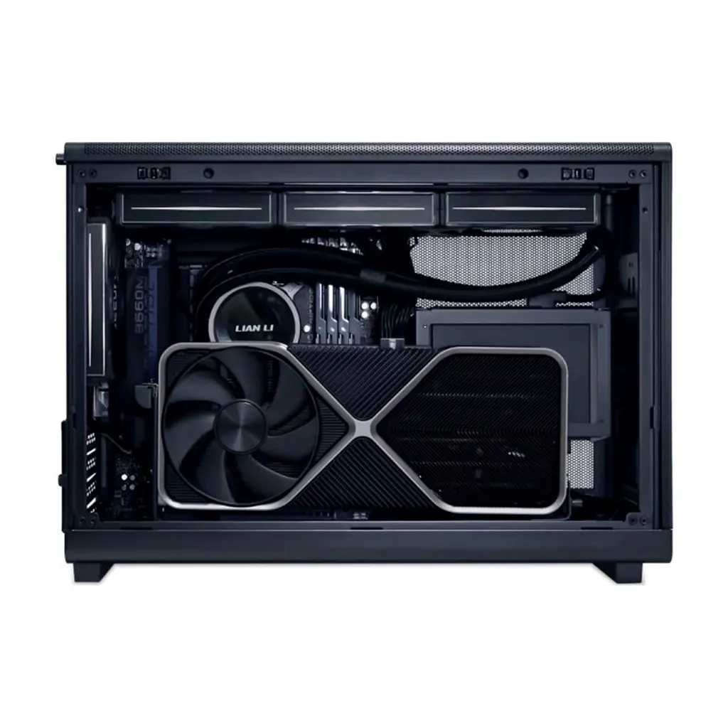 Корпус для ПК Lian Li A3-mATX / ITX, Black (G99.A3X.00) - фото 6