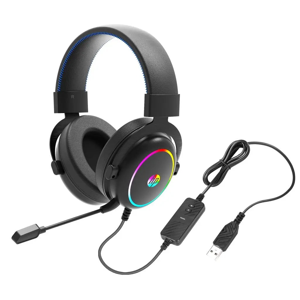 Навушники HP RGB 7.1 Black (DHE-8005S)