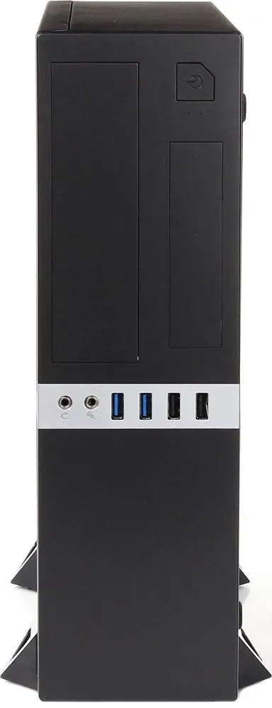 Корпус Casecom S-503 400W-80mm 2xUSB3.0+2xUSB2.0 SFF mATX, Чорний - фото 3