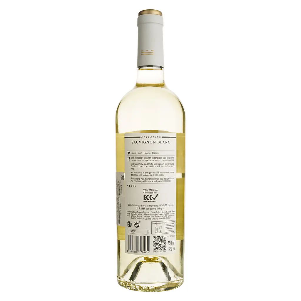 Вино Murviedro Coleccion Sauvignon Blanc біле сухе 0.75 л - фото 2