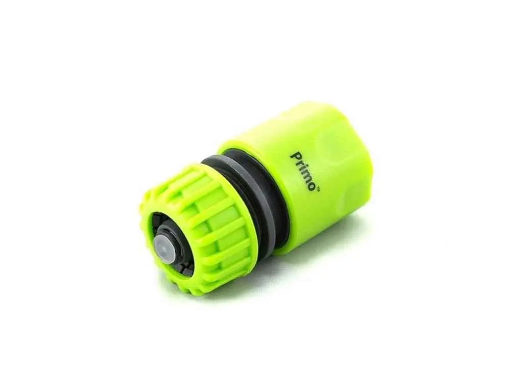 Коннектор PRESTO-PS 1/2"-5/8"" з аквастопом, для шланга (green) 5810G - фото 2