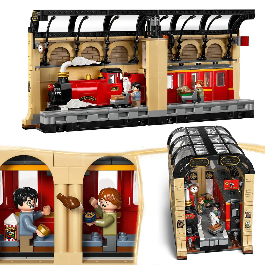 Конструктор LEGO Harry Potter Бук нук: Гоґвортський експрес 832 деталі (76450) - фото 6