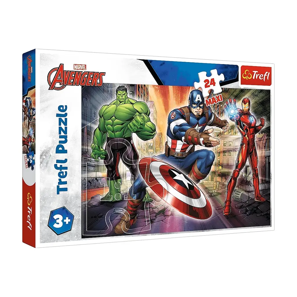 Пазл Trefl Maxi The Avengers У світі Месників 24 елемента (5900511143218)