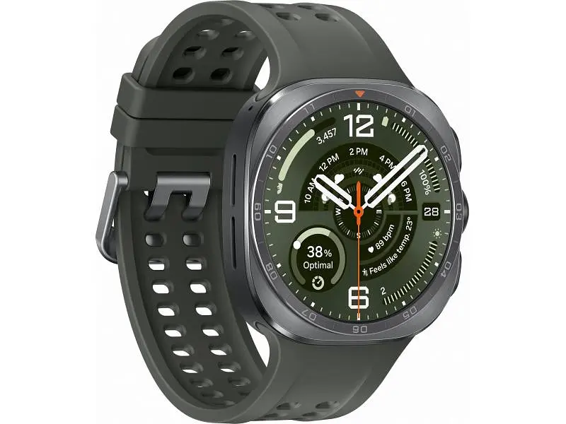 Смарт-годинник Samsung Galaxy Watch Ultra2 Titanium Silver 47mm LTE Marine Band Black S/M/L (SM-L715FZSA) - фото 2