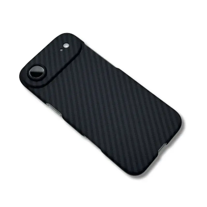 Чохол до мобільного телефона BeCover FIBRA Carbonite MagSafe Apple iPhone 17 Air Black (715407) - фото 3