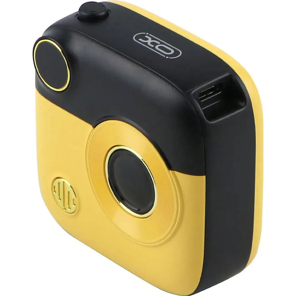 Зовнішній акумулятор XO PR223 10000mAh 18W Black/Yellow [120531] - фото 2