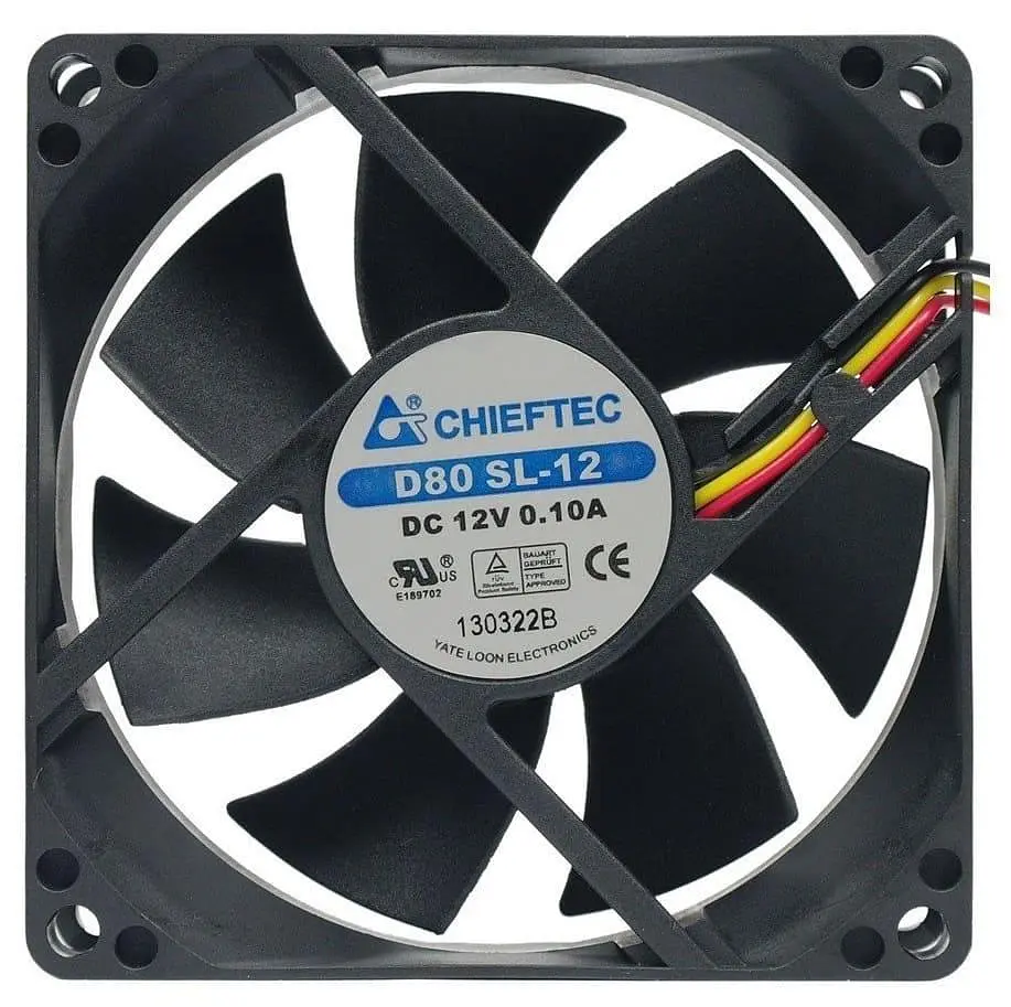 Вентилятор Chieftec Thermal Killer 80mm Black (AF-0825S) - фото 2