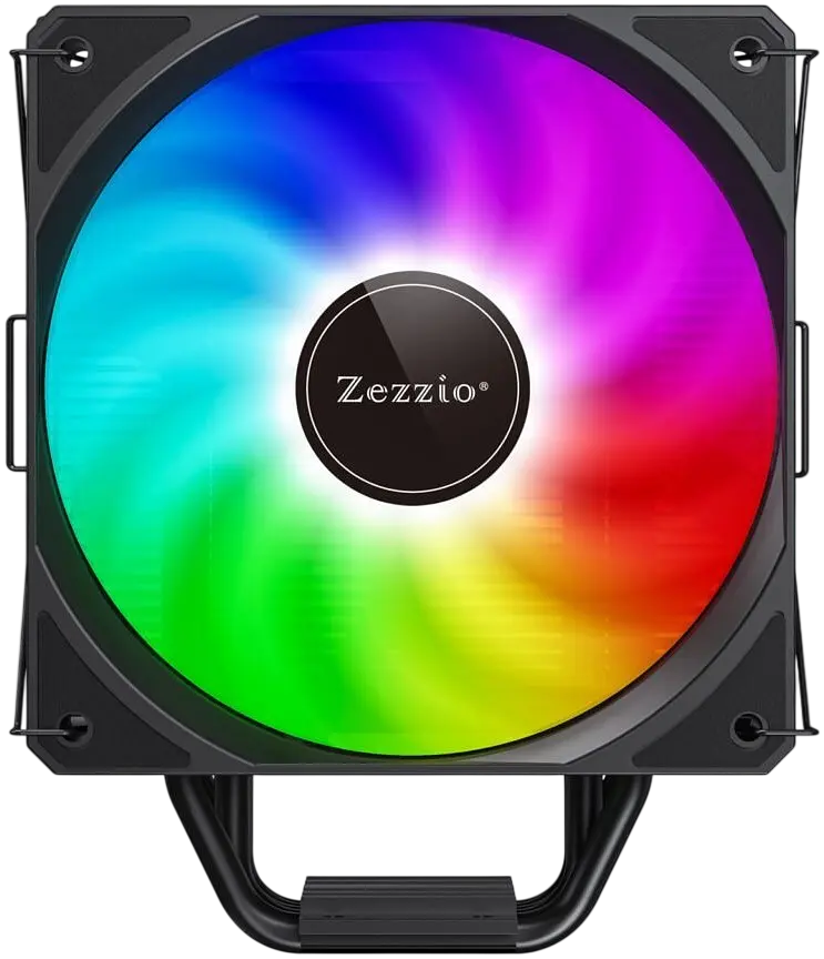 Повітряне охолодження Zezzio ZH-500K ARGB Black (ZH-500K) - фото 3