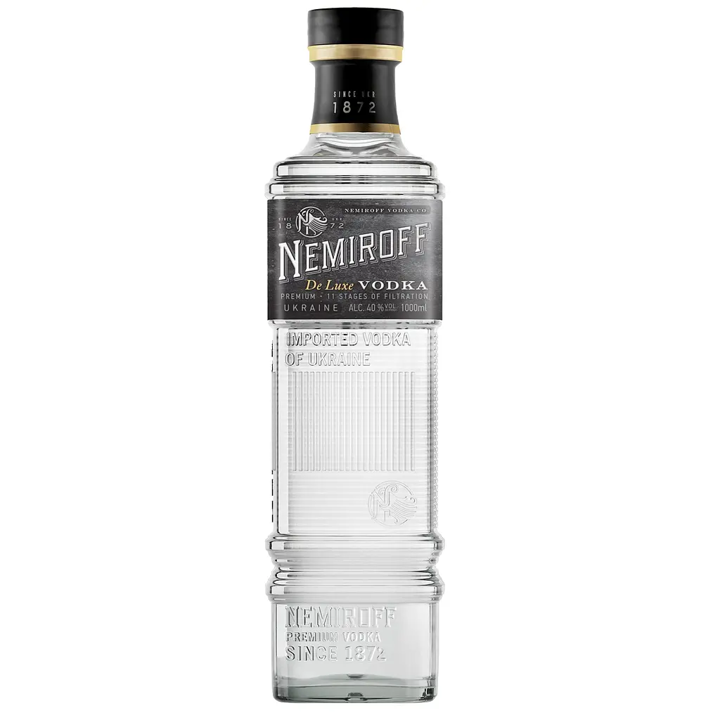 Упаковка горілки Nemiroff De Luxe 40% 12 л (1 л х 12 шт.) - фото 2