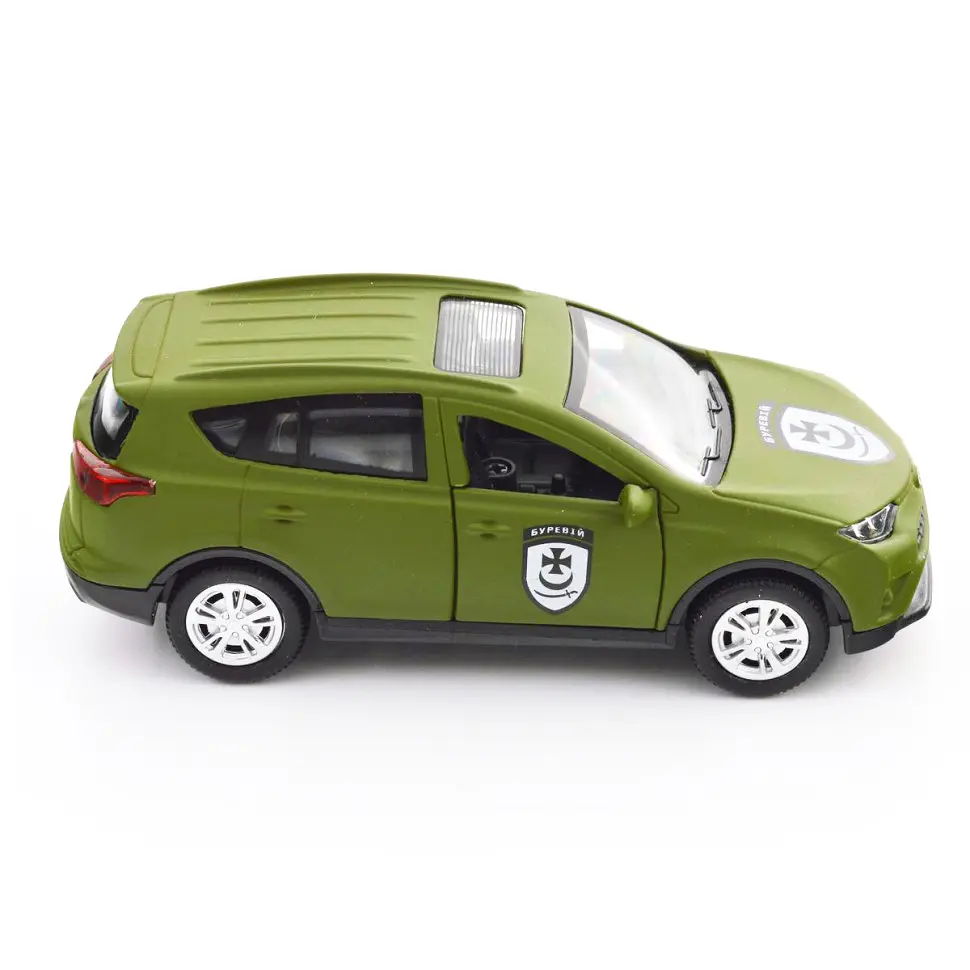 Автомодель серії "Шеврони Героїв" Toyota RAV4 "Буря" TechnoDrive KM6198 - фото 5
