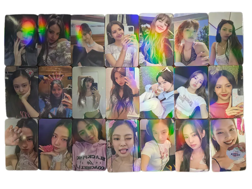 Ломо Карти Lomo Card China Blackpink Blackpink Блекпінк голографічні СС C BP 10 - фото 3