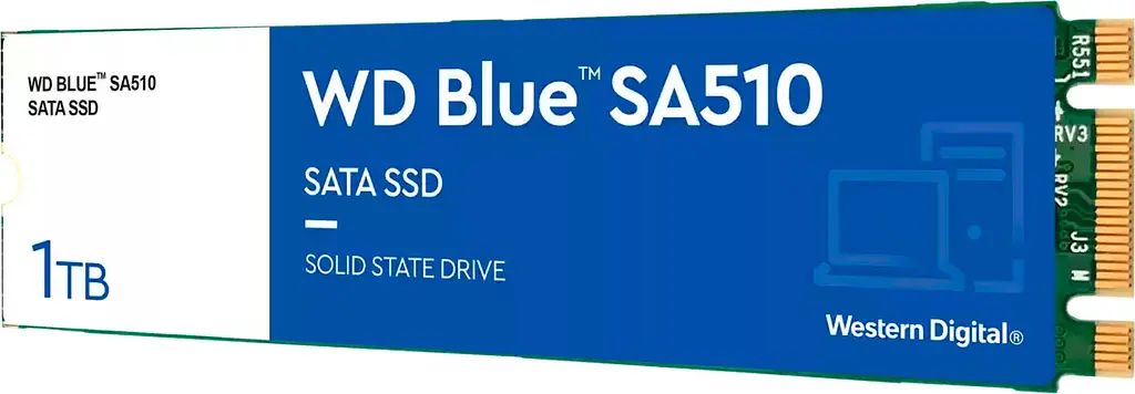 SSD накопичувач WD Blue SA510 1TB (WDS100T3B0B) [81922] - фото 2