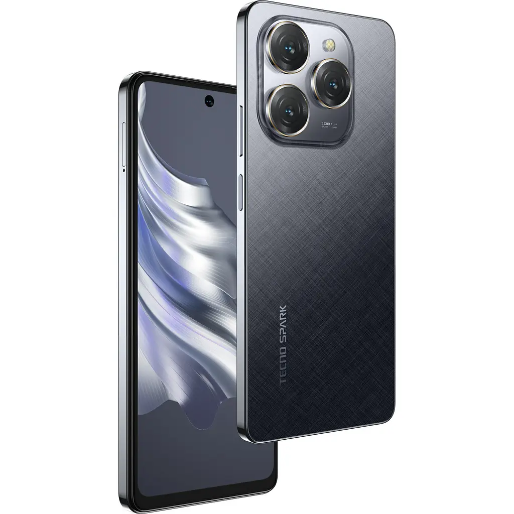 Смартфон Tecno Spark 20 Pro (KJ6) 8/256Gb Moonlit Black (4894947014178) (UA UCRF) - фото 3