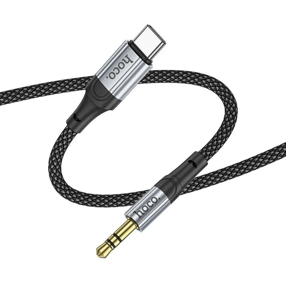Аудиокабель HOCO UPA26 Fresh digital audio conversion cable Type-C черный - фото 3