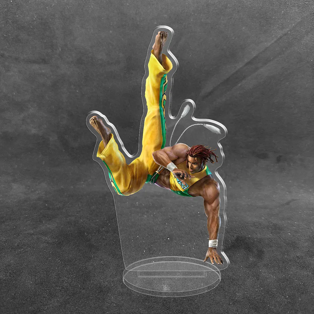 Акрилова колекційна фігурка Tekken - Едді Горду 15 см
