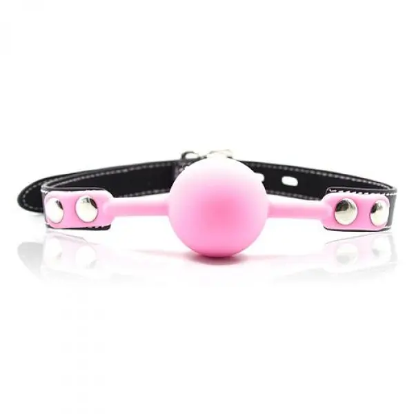 БДСМ кляп Knebel-Ball Gag + Block (rosa) Toyz4lovers 1-00904275 101715