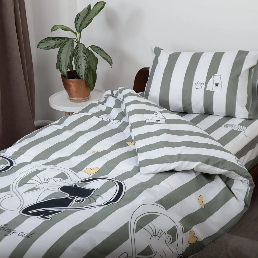 Комплект постільної білизни ТЕП Soft dreams Котячі легенди підлітковий (2-04191_29913) - фото 3