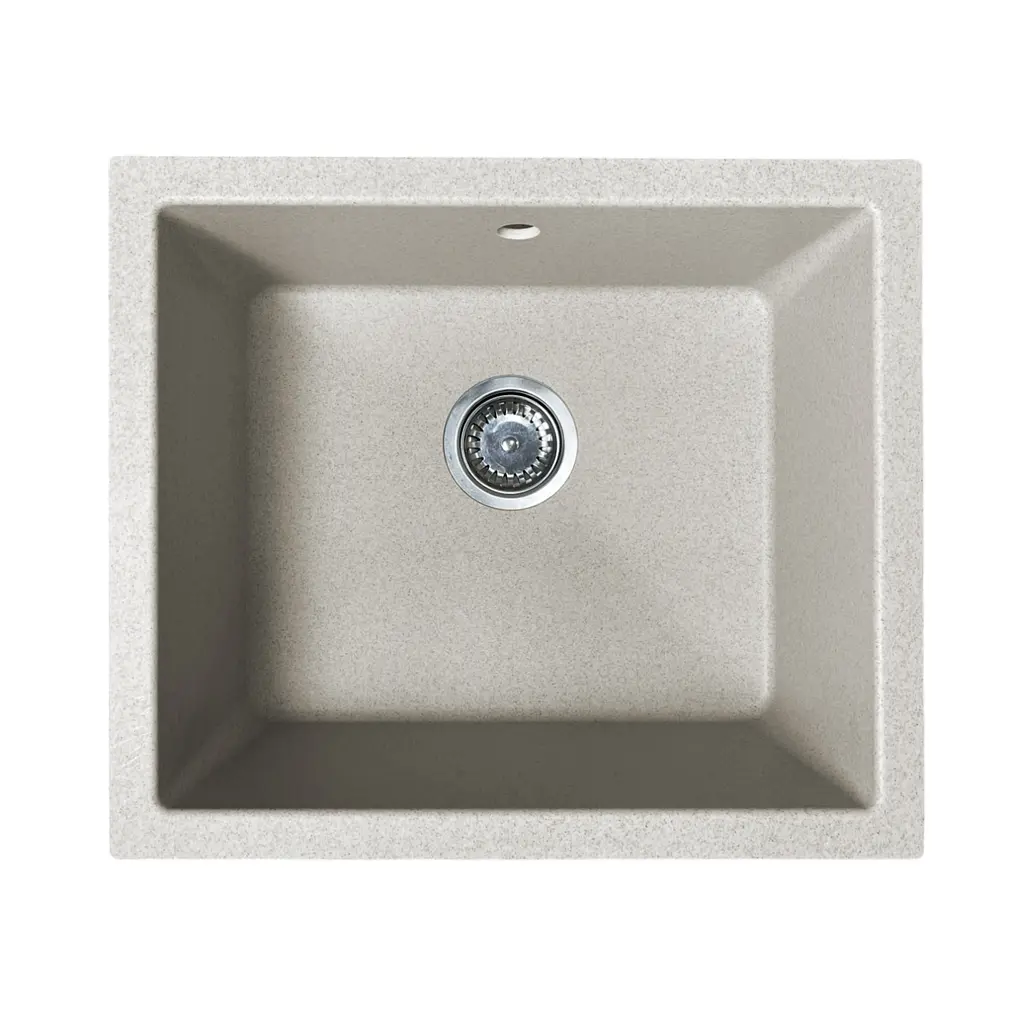 Кухонна мийка Adamant Catalana 530x455x200 Бежевий terra 000000954 - фото 1