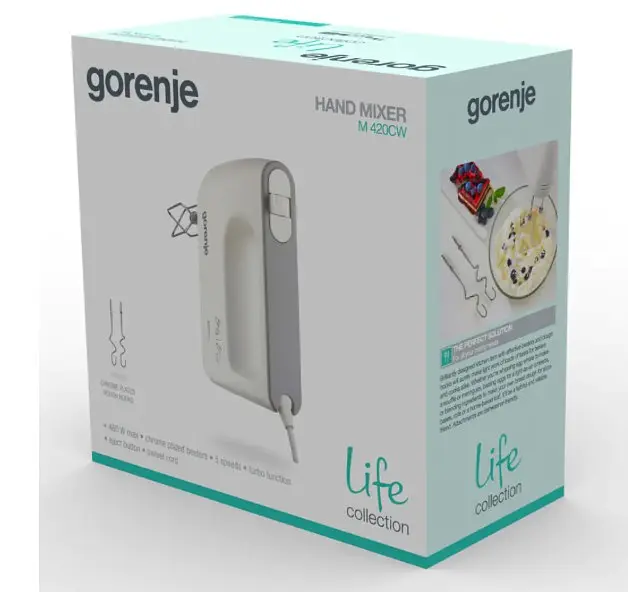 Міксер Gorenje M420CW - фото 6