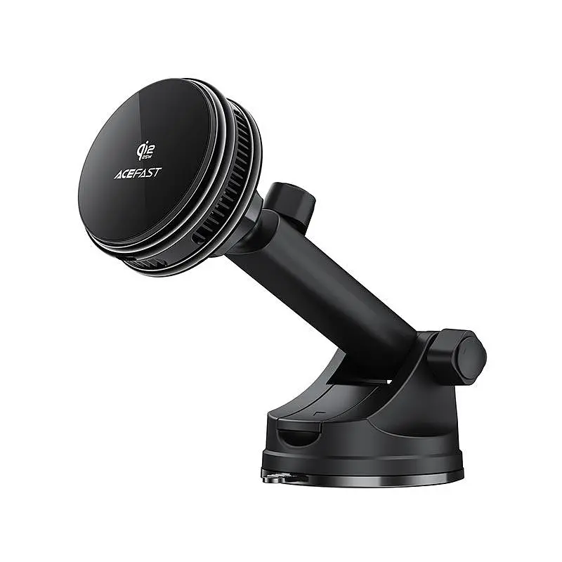 Автотримач ACEFAST D67 QI2 25W cooling wireless charging car holder with suction cup 4.7-6.9"