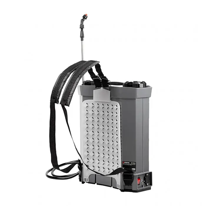 Обприскувач INTERTOOL DT 9016 акумуляторний ранцевий, обєм 16 л, продуктивність 3.1 л хв, акумулятор 12 В 8 Аг - фото 5