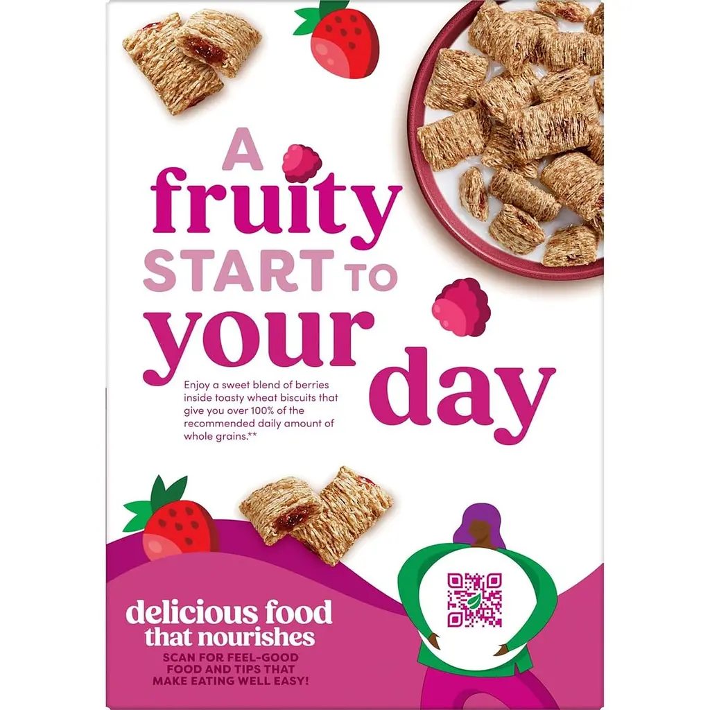 Сухий сніданок Kashi Breakfast Cereal Organic Fiber Cereal Berry Fruitful 487г - фото 5