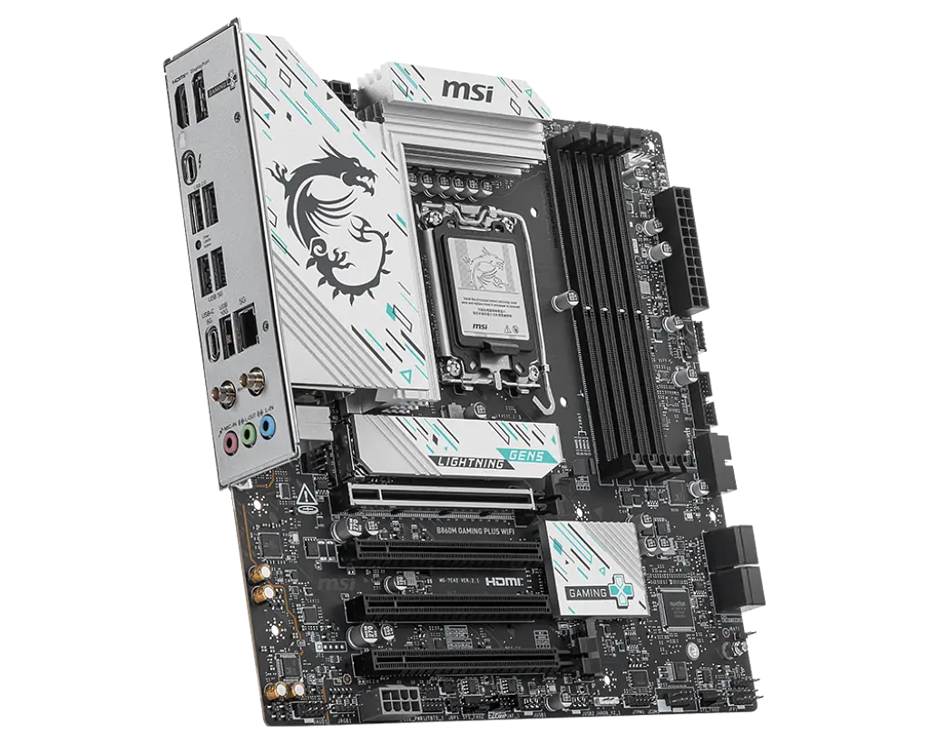 Материнська плата MSI B860M Gaming Plus Wi-Fi LGA 1851 (B860M GAMING PLUS WIFI) - фото 3