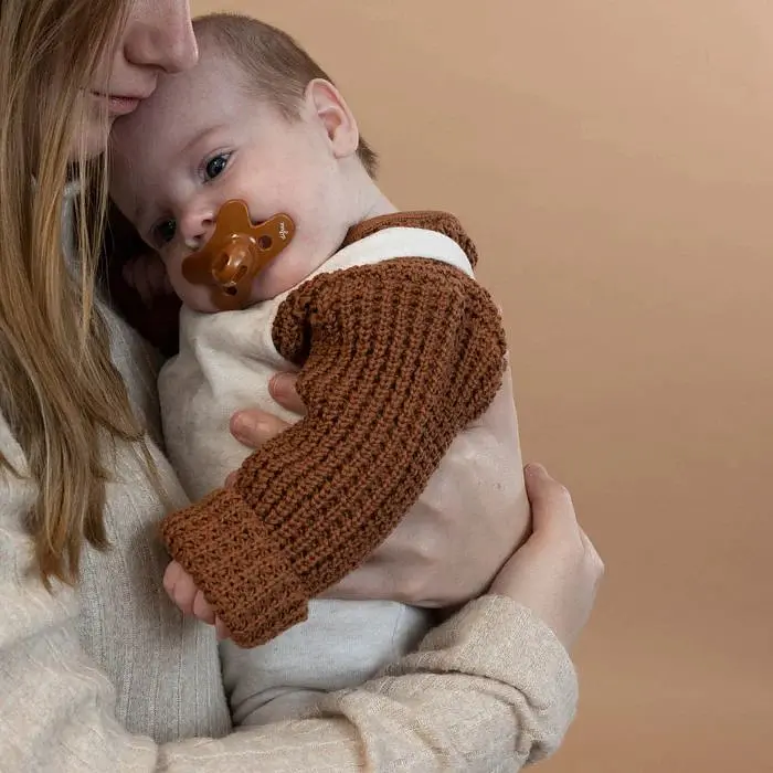 Пустышка силиконовая Difrax Natural Uni 0-6 мес. Raspberry (UN123 Raspberry) - фото 5