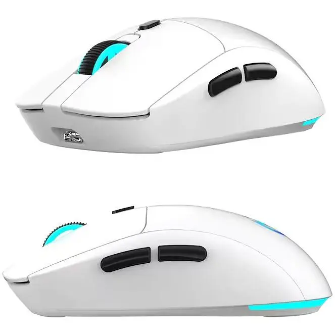 Миша бездротова з акумулятором та підсвіткою HXSJ T20 2.4G Hz White - фото 3