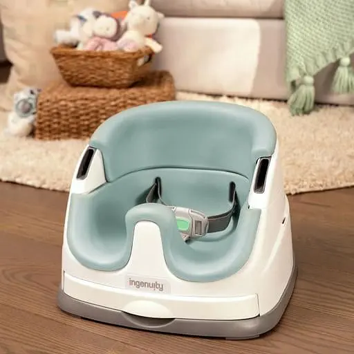 Стільчик-бустер для годування 2 в 1 Ingenuity Baby Base бірюзовий (16728) - фото 5