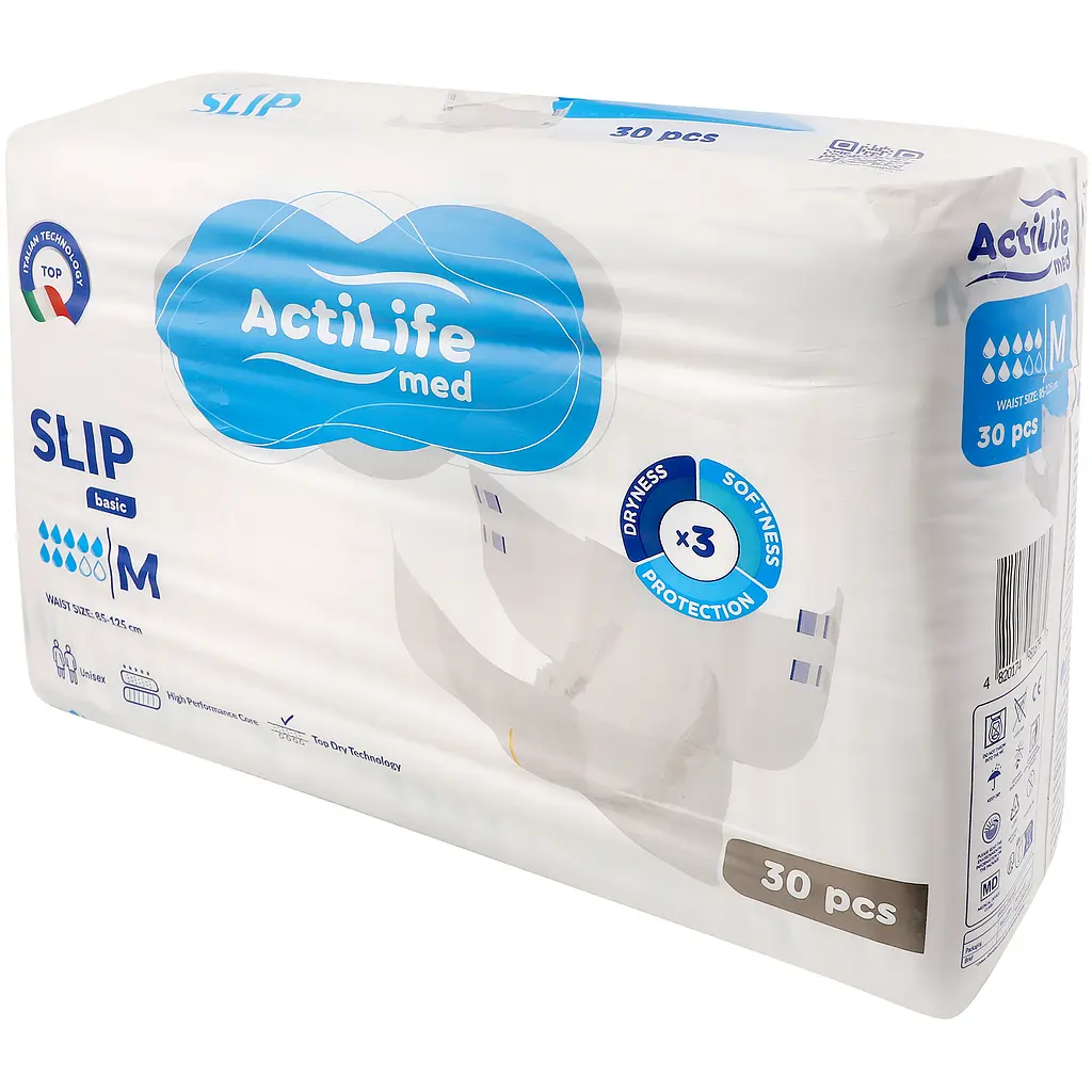 Підгузки для дорослих ActiLife Med Basic M 30 шт. - фото 14