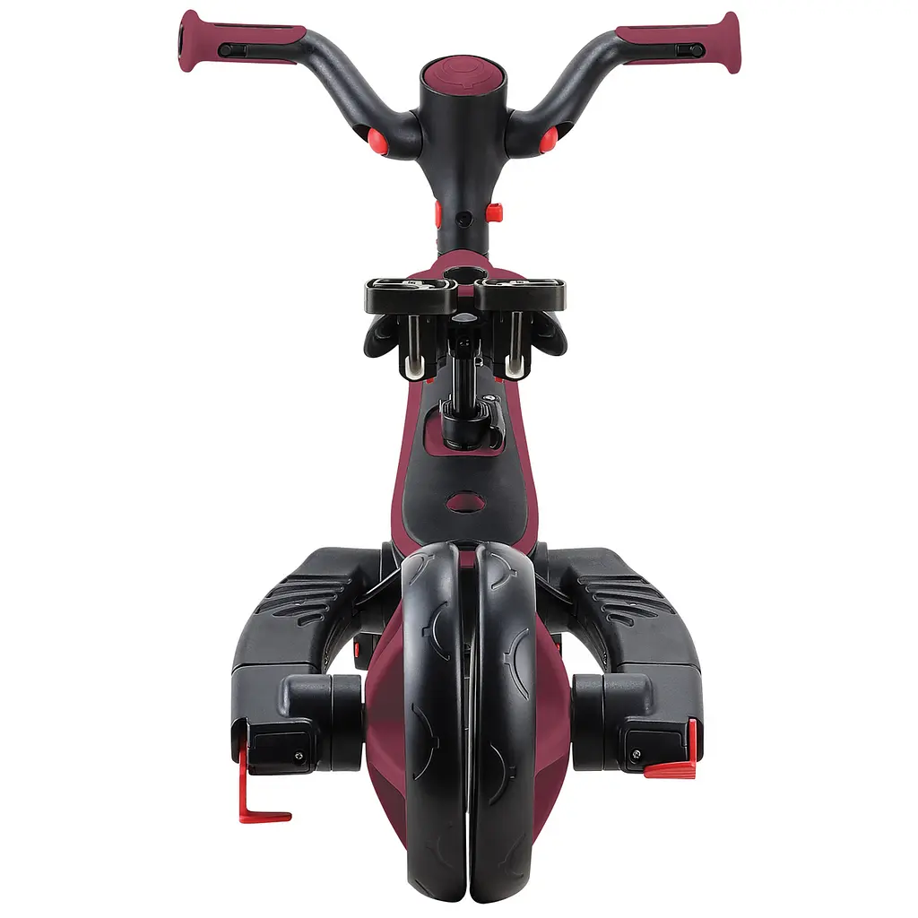 Велосипед детский Globber Explorer Trike Foldable 4в1 до 20 кг бордовый (732-202-2) - фото 16
