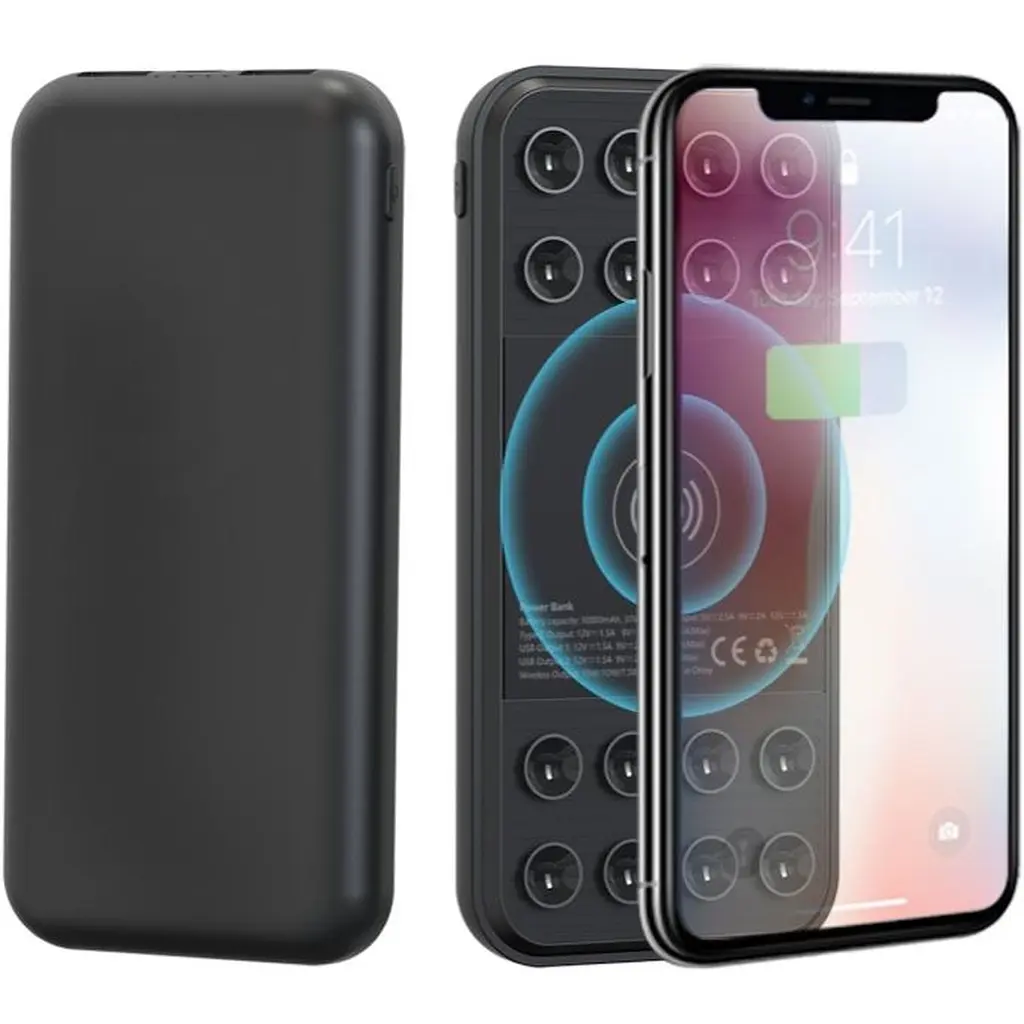 Повербанк TheGeneral ChargeMate 10000 mAh чорний (40010919-01) - фото 2